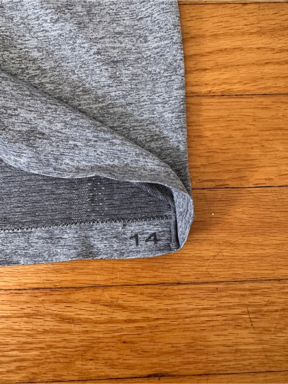 Lululemon Swiftly Tech Cropped Racerback Tank Top Grey - Picture 3 of 3